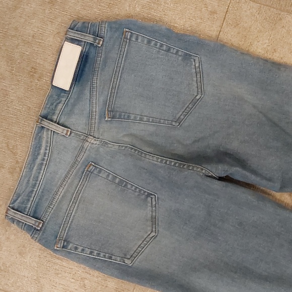 Re/Done 90's High Rise Button Fly Cropped Womens Jeans Size 29 - Picture 9 of 11